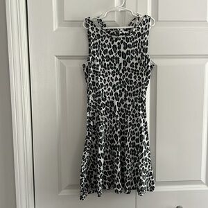 Animal Print Skater Dress 10/12 Girls Children’s Place